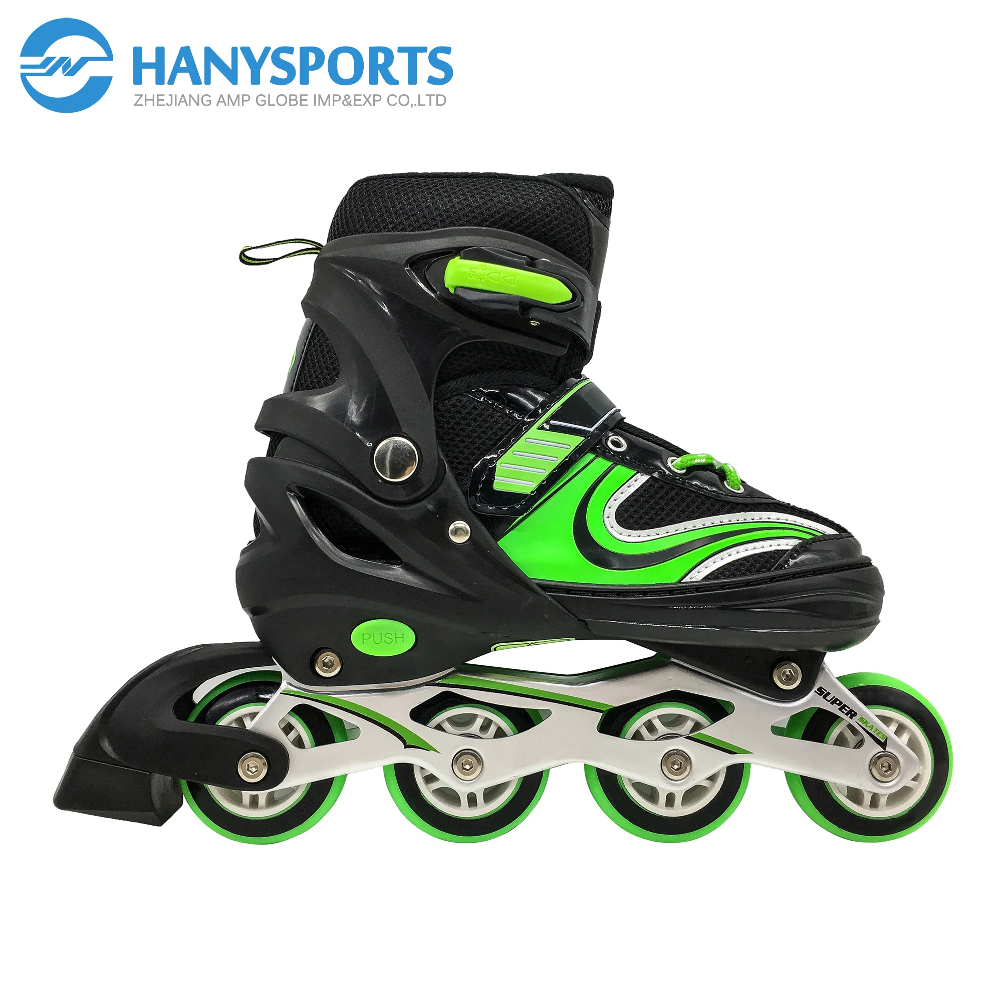 
Super market hotsale Inline Skates with 64mm PVC wheels,size S,M,L 