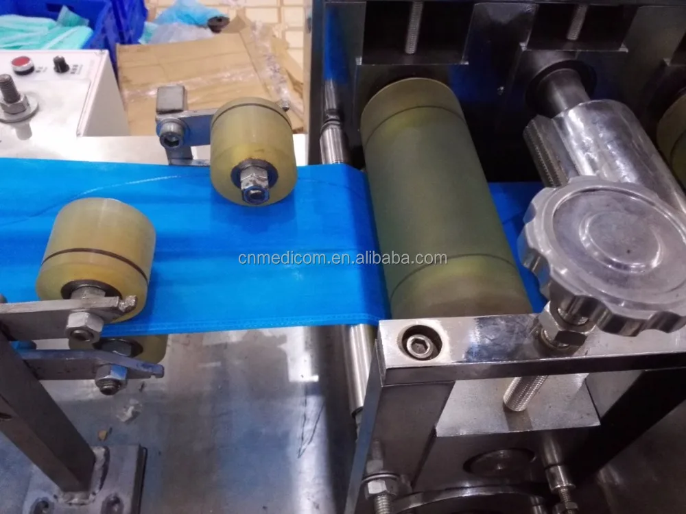 Full-automatic Tie-on Elastic Doctor Cap Making Machine