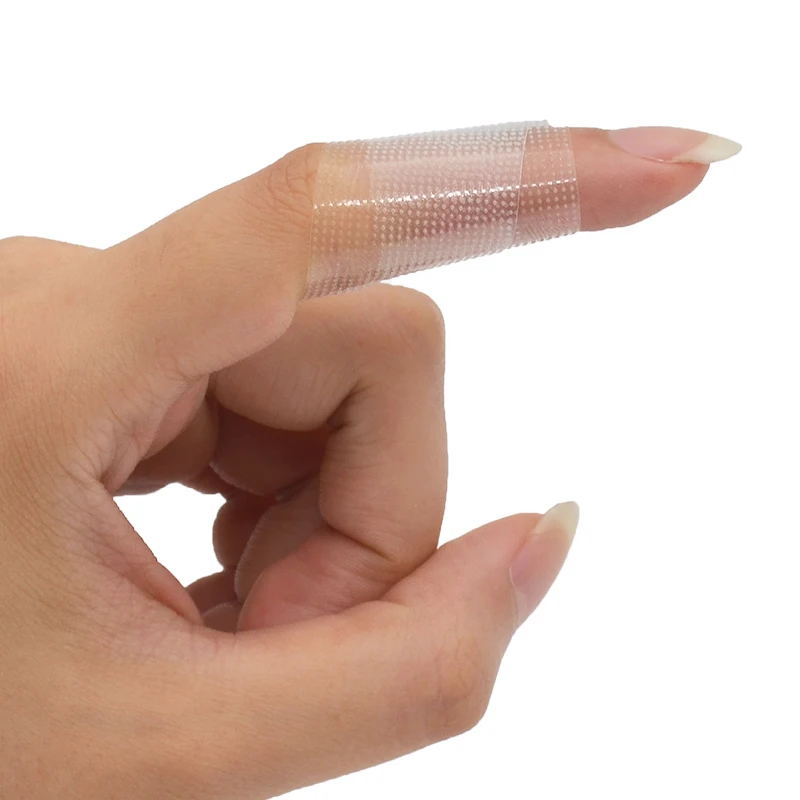 Manufacturer custom clear waterproof transparent surgical medical PE tape for IVsites and tubing retention