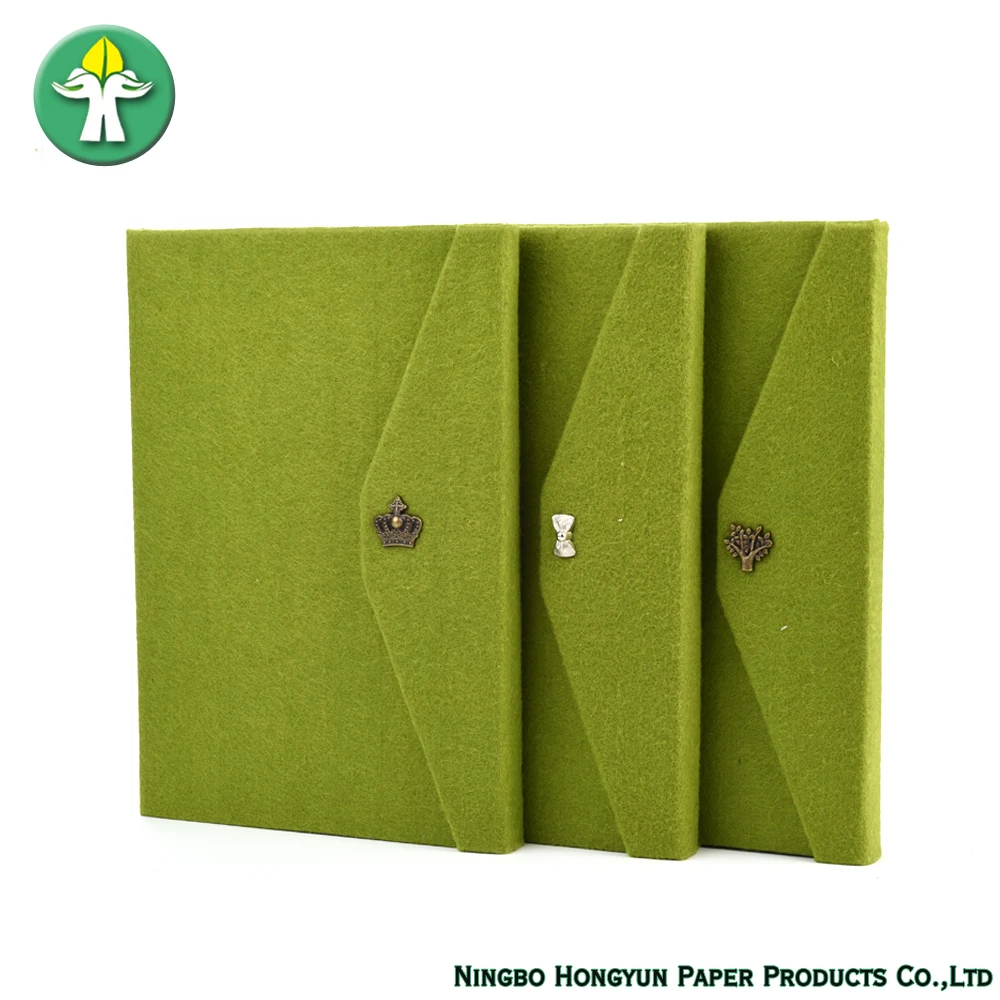Felt Notebook Artificial Wool Book Cover Handmade A4 A5 Felt Book