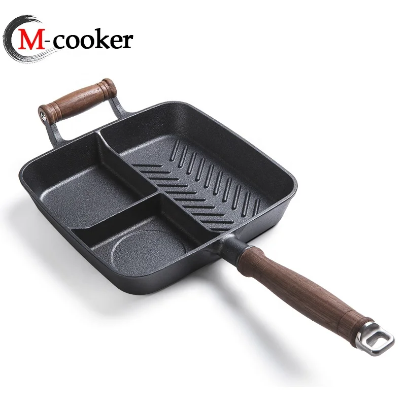  3 физиотерапевтическое оборудование предварительно опытный чугунная сковорода Пан сковорода-гриль
