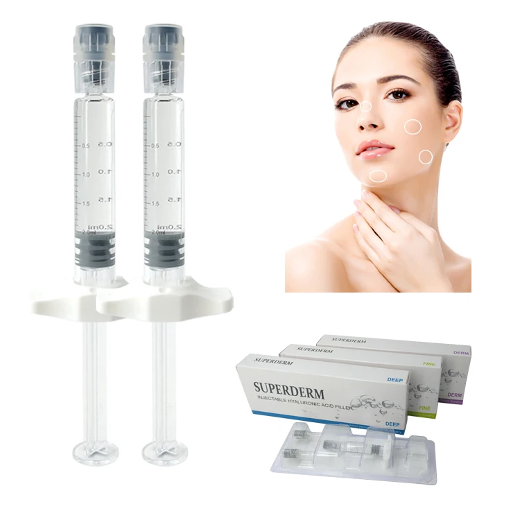 
Wholesale Gel Injection 2ml Cross linked Filler Hyaluronic Acid 