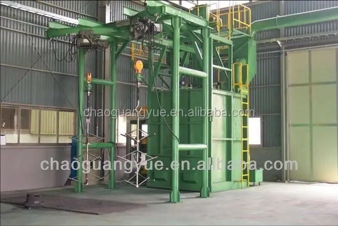 Professional Hook sand blasting clean machine