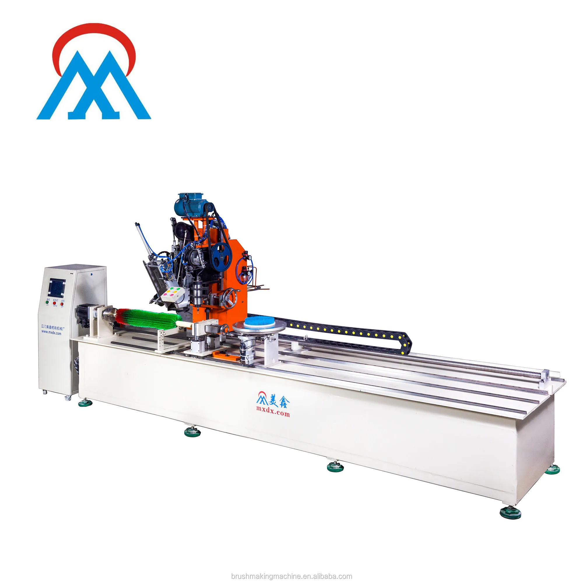 3 axis automatic high speed CNC roller brush making machine