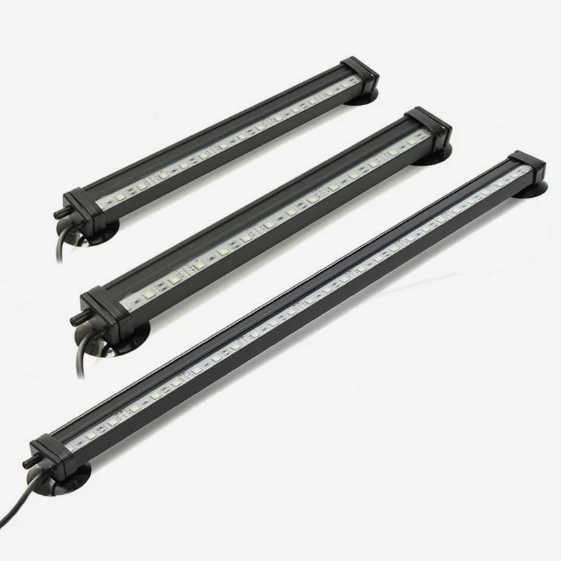 24cm Plastic 12V Control Led Air Bubble Aquarium Light For Atman Air Pump Tank