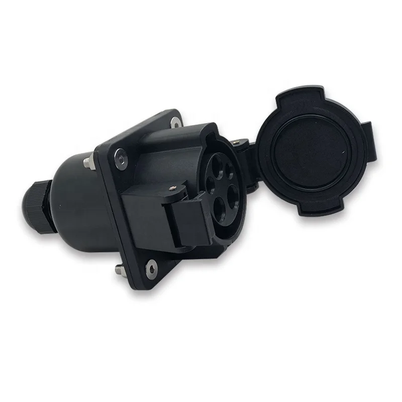 Новая розетка 16A /32A /40A /50A Us J1772 типа 1EV для автомобиля