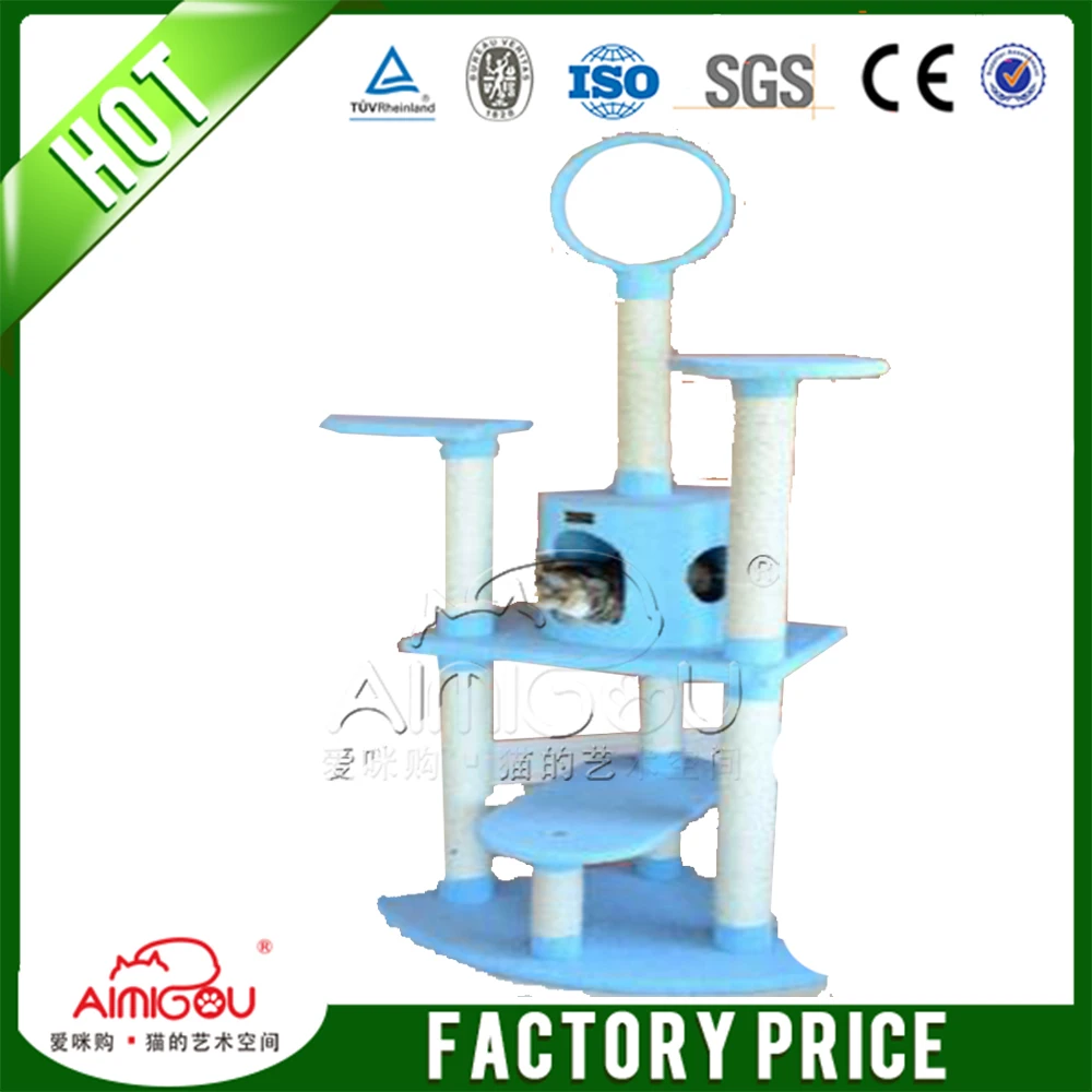 Высокое качество пэт-производитель фондовой роскошные топ кота сизаля скребок/вал кота