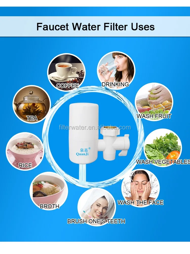 Tap Water Purifier Hot Sale Drinking Water Tap Uf Membrane Water Purifier For Home