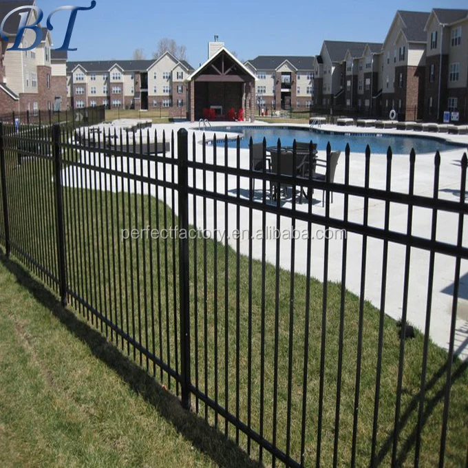 
High security fence/ galvanized steel fence/ decorative balcony fence grill design for sale 