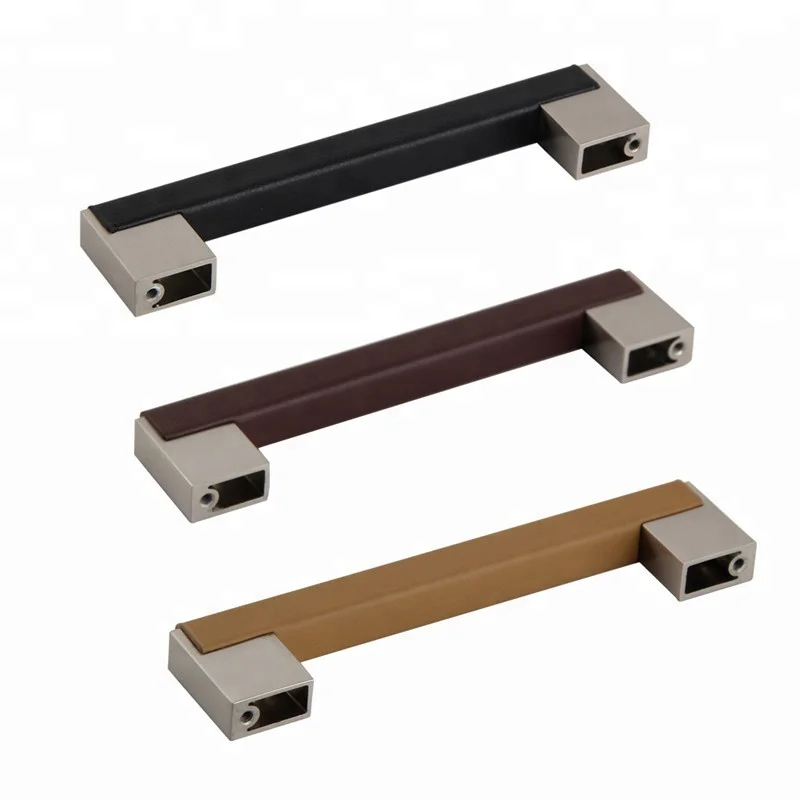 Кожаные ручки для мебели, ручки для ящика, шкафа, кухонная дверная ручка, шкаф, шкаф, тянущиеся ручки, мебельные фитинги