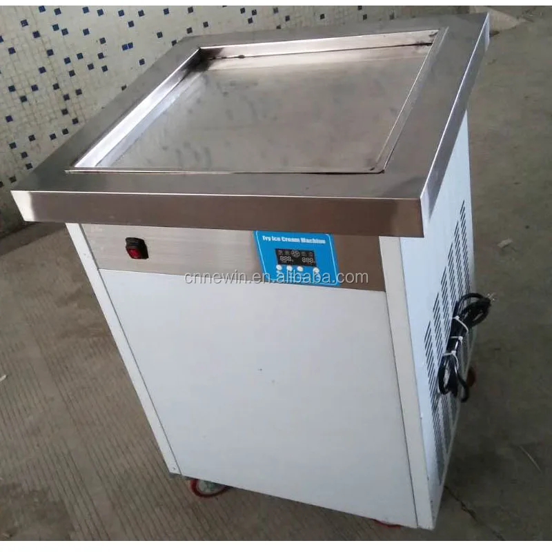 Thai Tawa Single pan Fried ice cream machine USA Europe for sale 1 pan