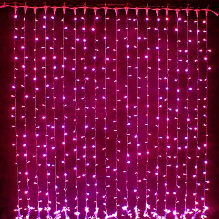 Led curtain lights for outdoor lighting