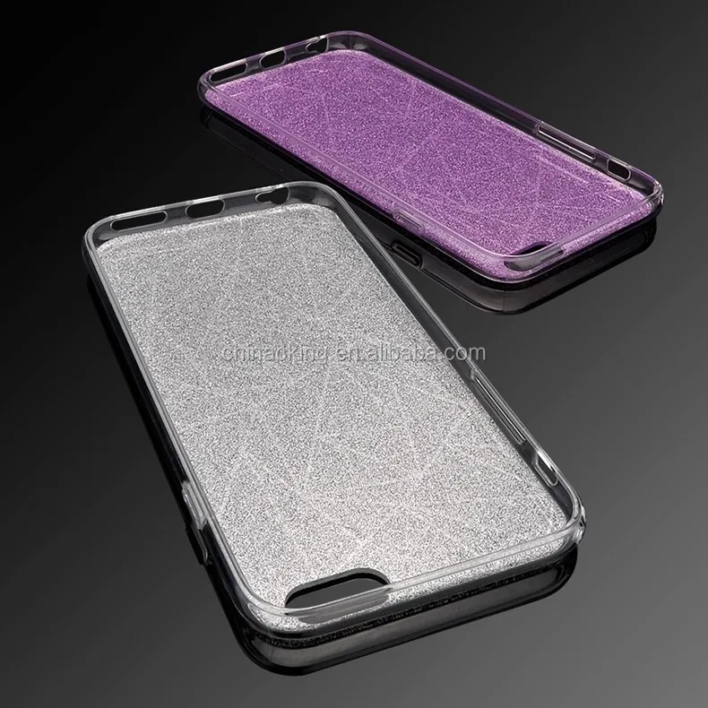 2017 Luxury Case For iPhone 6 Bling Glitter Sandstone Silicone Soft Case For iPhone 6S 7 Plus 5S SE Transparent Clear TPU Cover