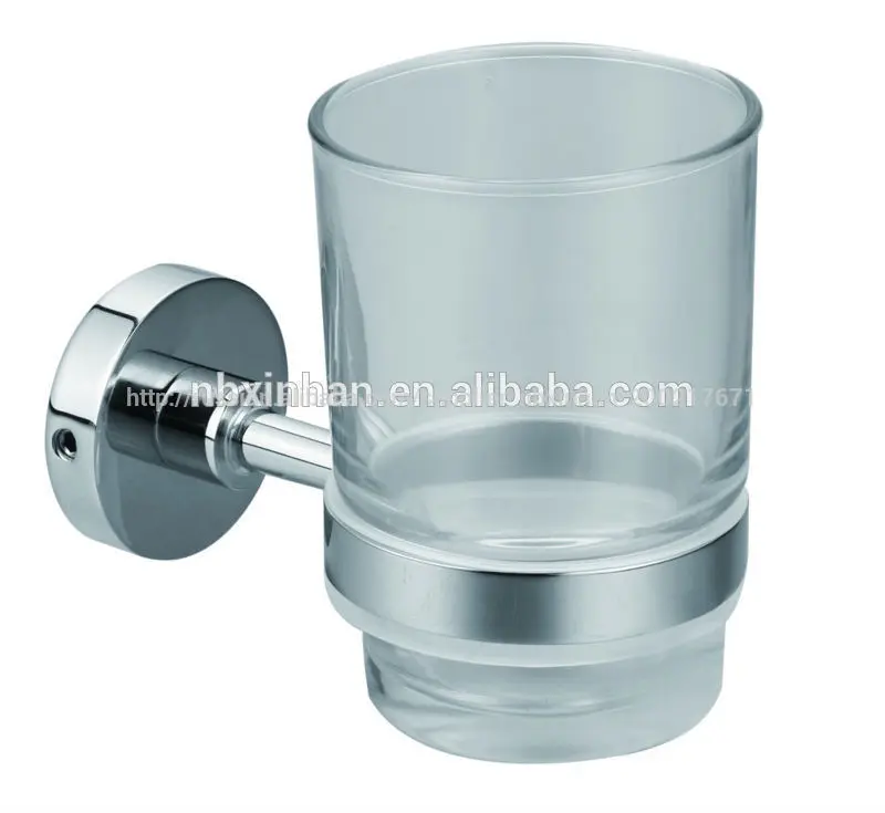 горячая продажа настенный, аксессуары для ванной комнаты латунный держатель стакана
