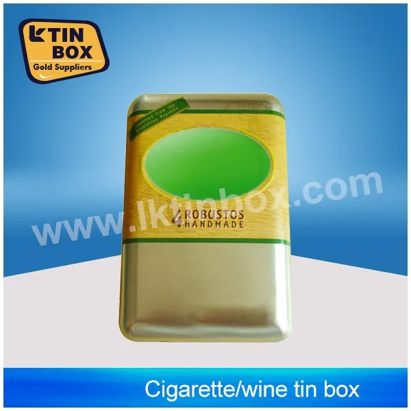 Высокое Качество Сигарет/Вина жестяной коробке