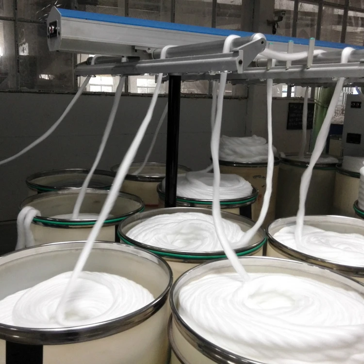 
Ready To Ship Polyester Knitting Twisted Native White Yarn 40/2 