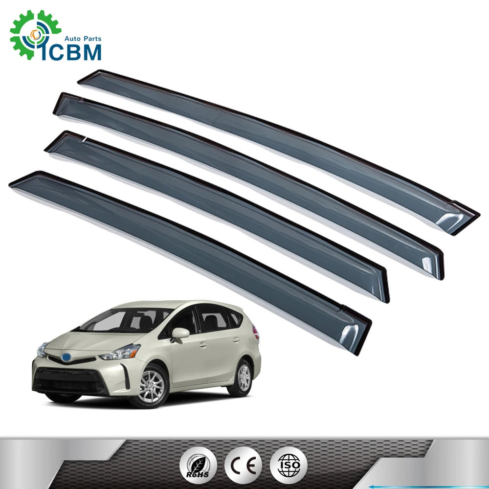 Various styles window wind deflector car visors door visor FOR PRIUS V 14-15