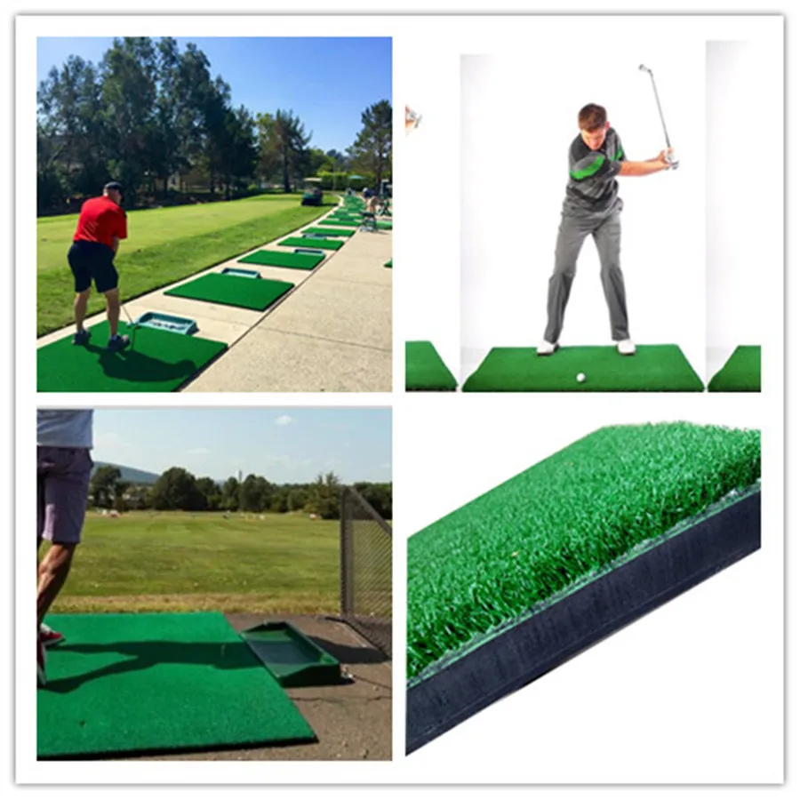 YGT-105B Quality Artificial Grass Golf Hitting Mats, golf putting carpet set,golf putter carpet
