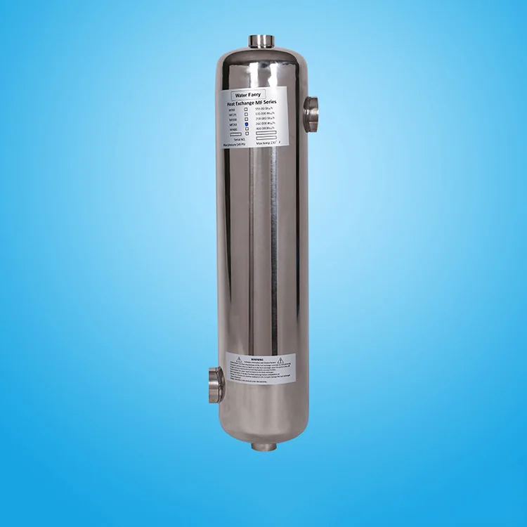 Stainless Steel Swimming Pool Water Heat Exchanger