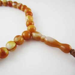 33 Acrylic Prayer Beads Islamic Muslim Musbiha Rosary