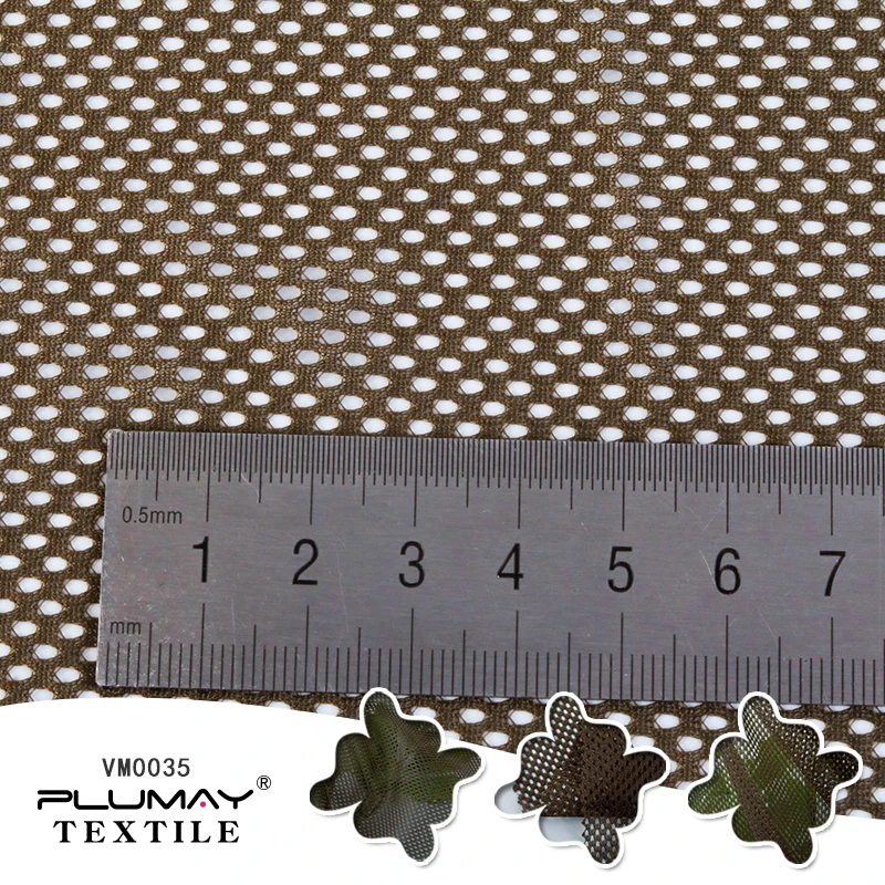 classic sport clothes lining mesh fabric high quality polyester Inelastic fabric plain dyed multifunction sewing fabric