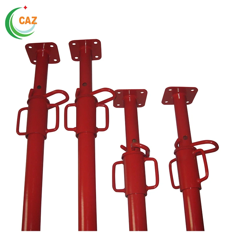 Различные размеры строительные материалы с порошковым покрытием стали регулируемые опоры