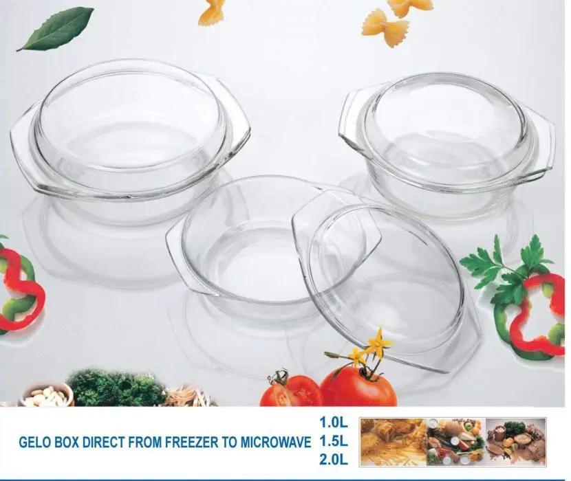 China Factory Glass Bakeware Set/ 4 Pcs Casserole Set/oven Proof Baking Dish