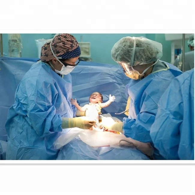 Medical supplies sterile disposable surgical cesarean pack