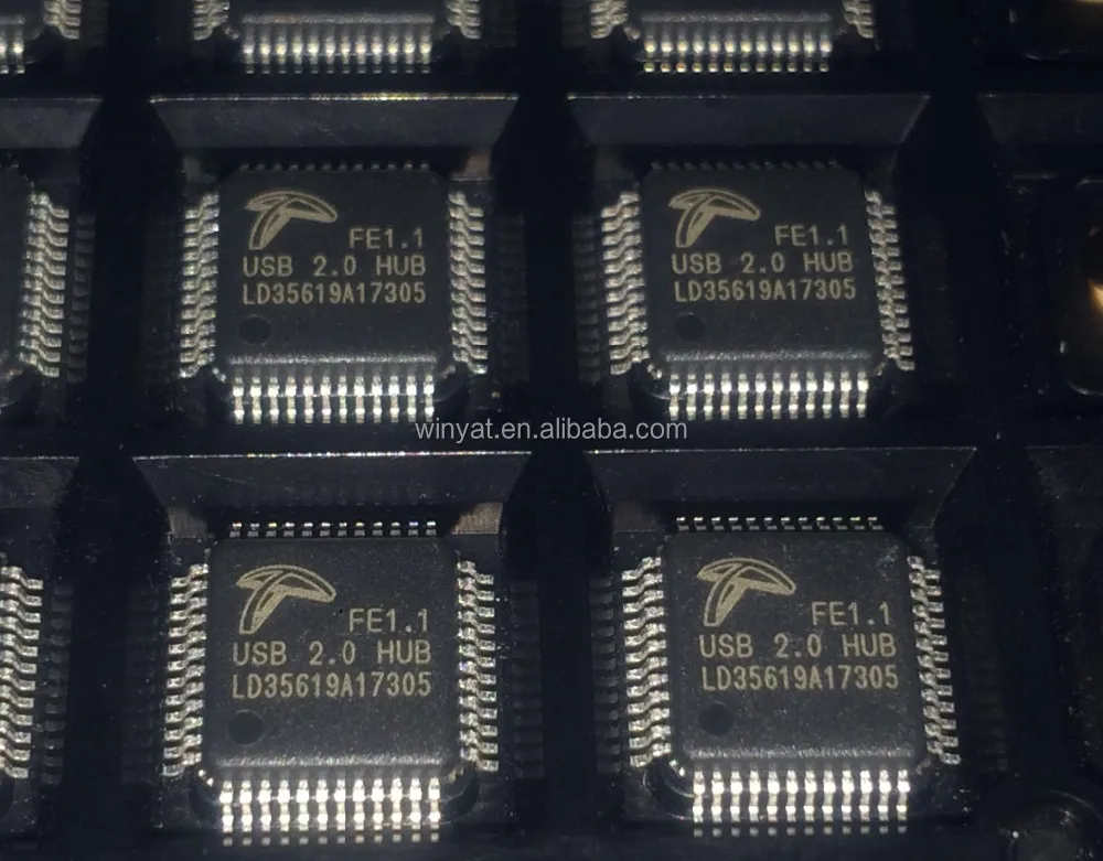 FE1.1 usb2.0 hub ic chip QFP48 usb interface