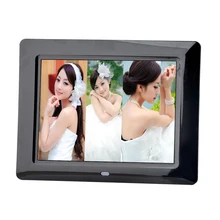 Digital Photo Frame 8″ Full-view HD mini porta retrato digital Alarm Clock Slide MP3/4 Movie Video Player porta fotos electronic