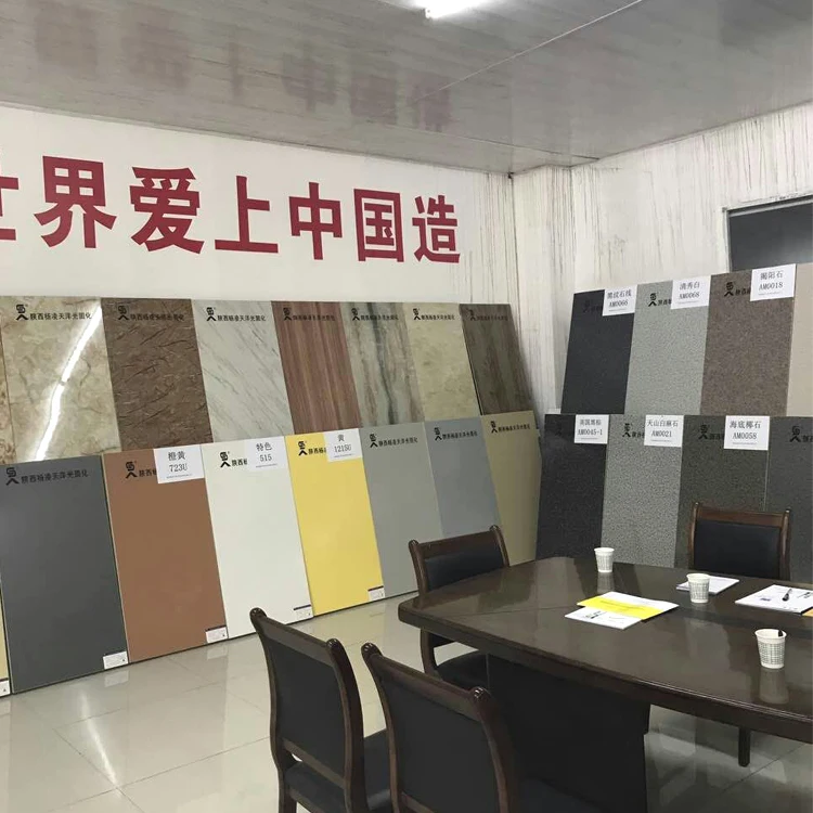 
pvdf acid resistant marble finish external wall tile 