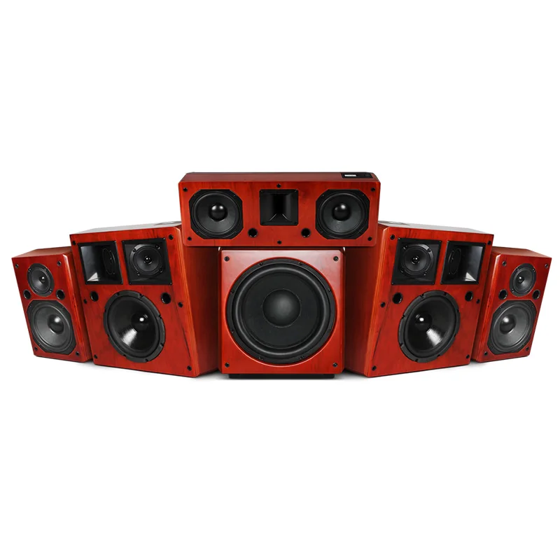 Wooden 5.1 Home Theater Speaker System Surround Sound Speaker System