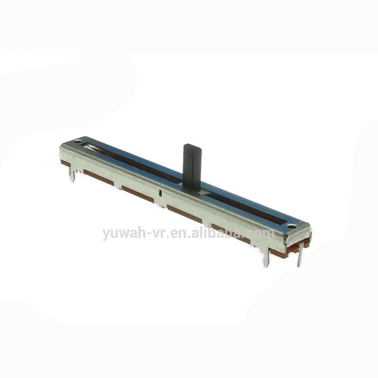 60 мм 50 К Ом изоляции рычаг углеродной пленки потенциометра слайд