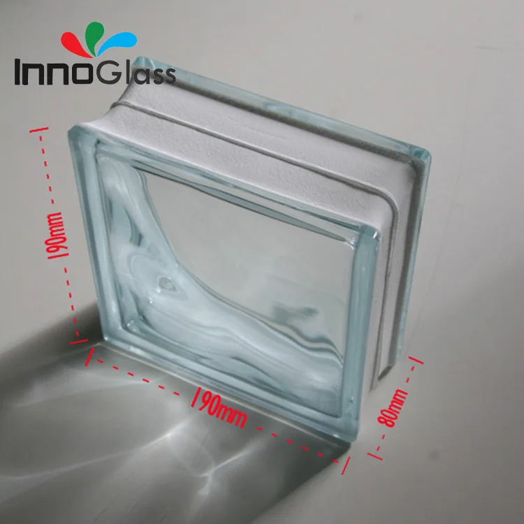 Factory Supply Regular Sizes High Quality Exterior Decoration Wall Brick Hollow Glass Bricks with Competitive Price