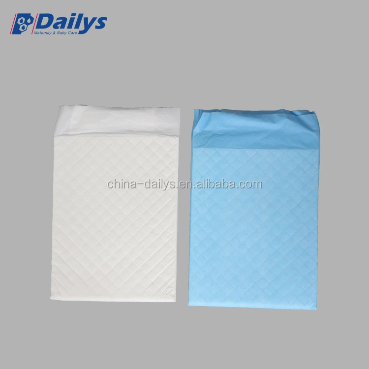 disposable pads hospital bed pads incontinence underpad/urine absorbent pet pads with breathable paper