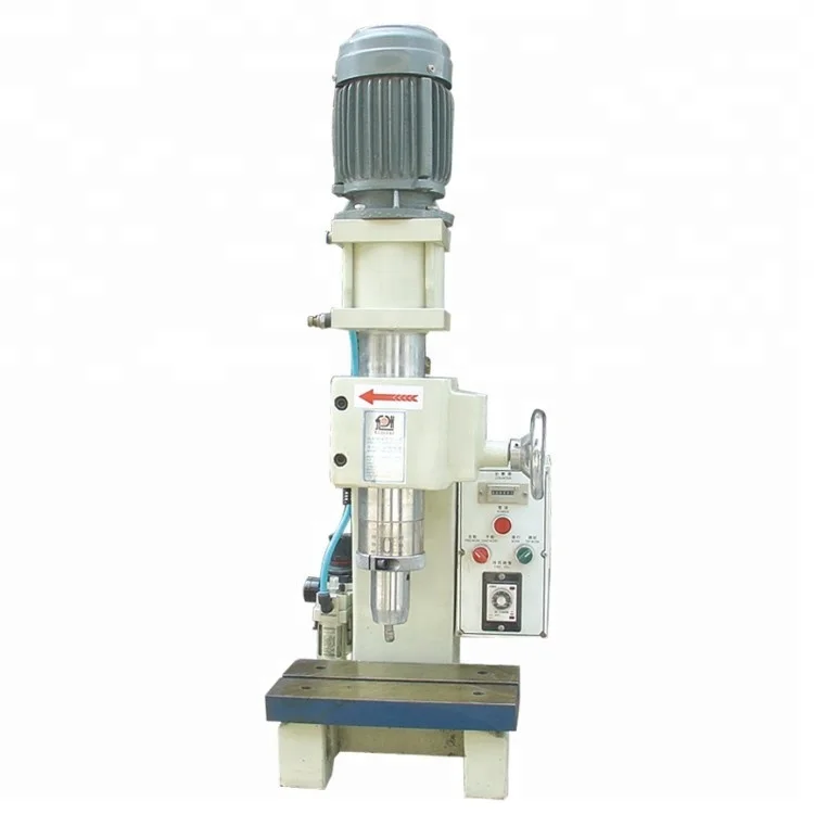 Foot Operated Pneumatic Orbital Spin Riveting Machine For Hardware