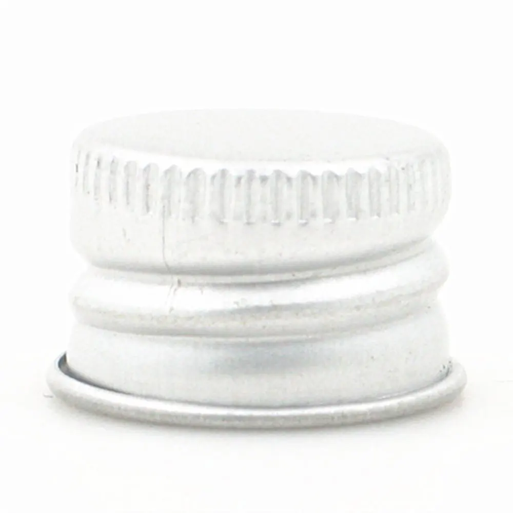 18-410 20-410 24-410 28-410  silver/go;d/black  screw top aluminum cap with foam liner 10pc/pack