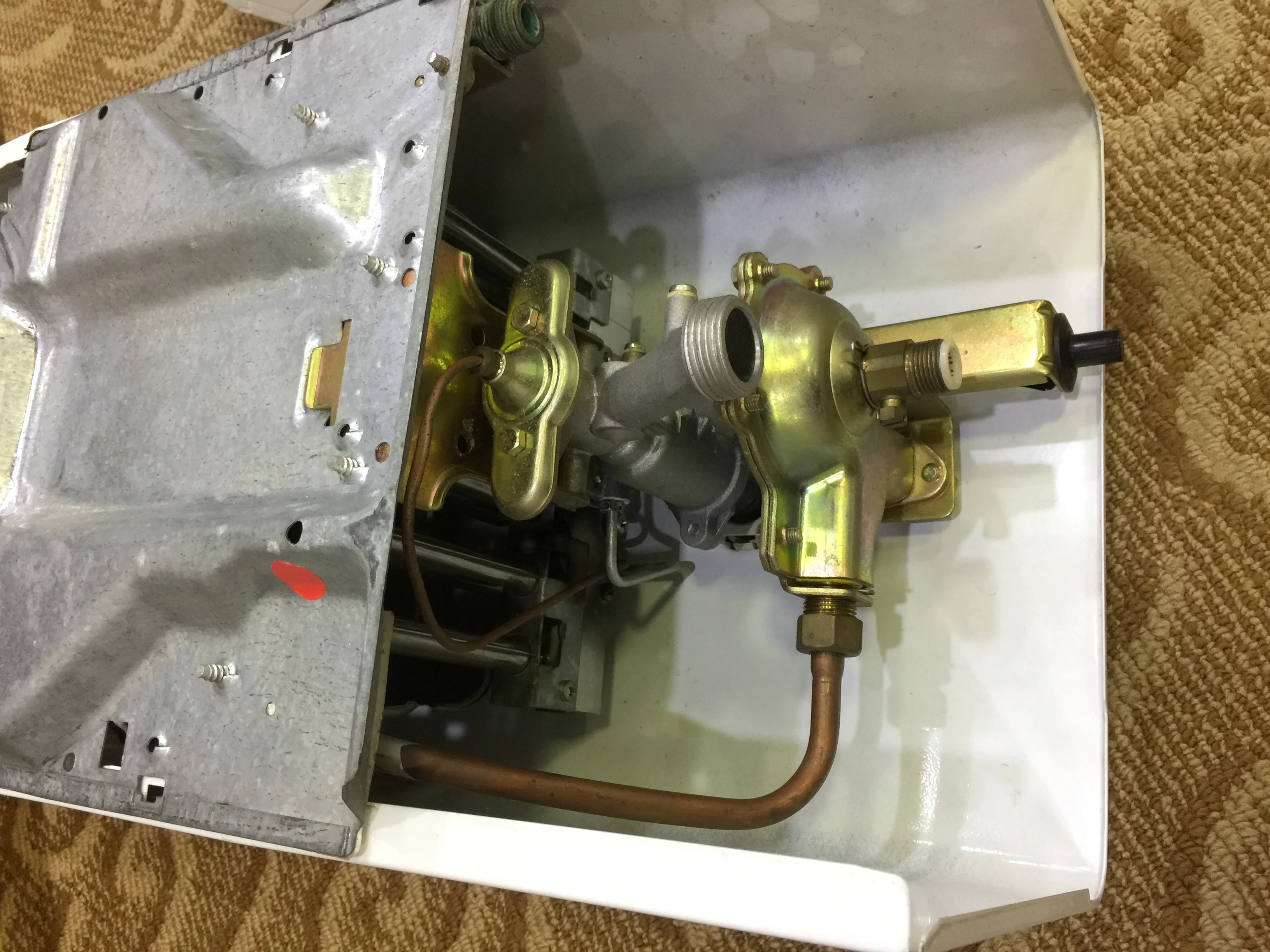 10L Wall mounted gas water junkers instant water heater of force exhaust type