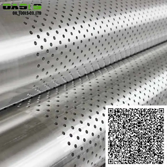 ASTM A312 AISI316L Perforated Water Well Casing Pipe for Borehole Drilling