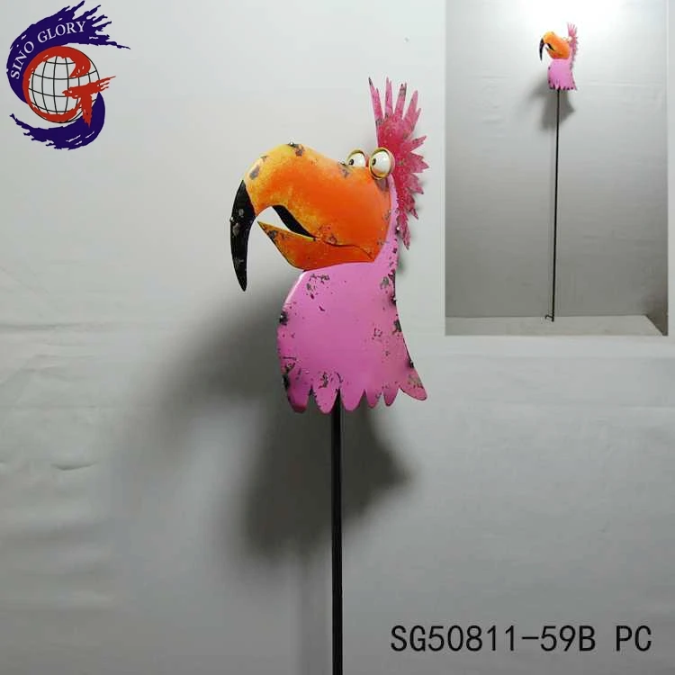 Оптовая Alibaba Дешевые цены металлический сад животных кашпо горшок