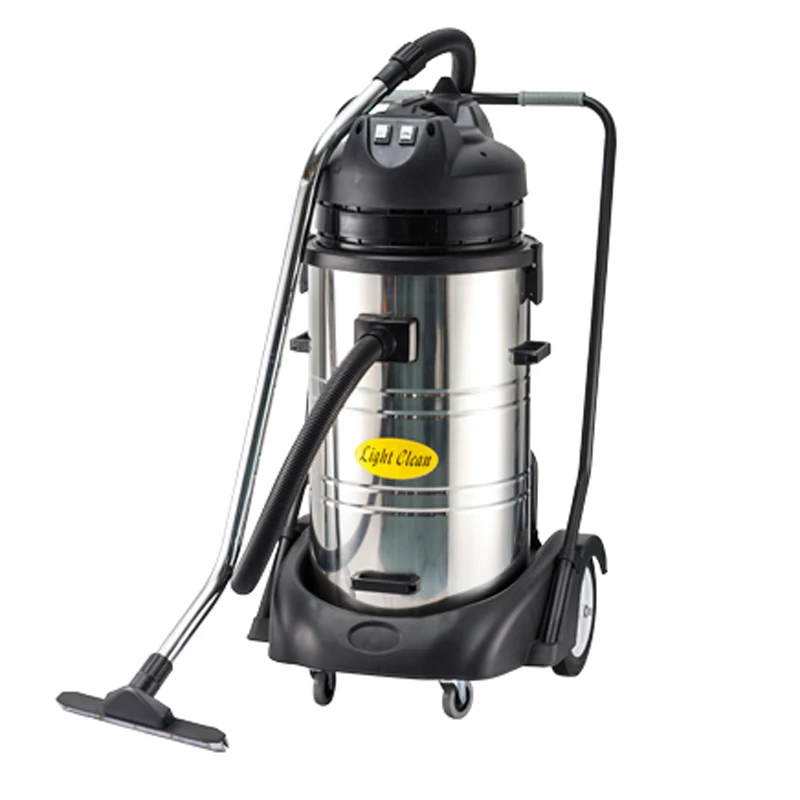 250mbar New Design Industrial Commercial 80L 2000W Easy Home Vacuum Pore Cleaner with Luxury Big Base Wheel and Silent Motor