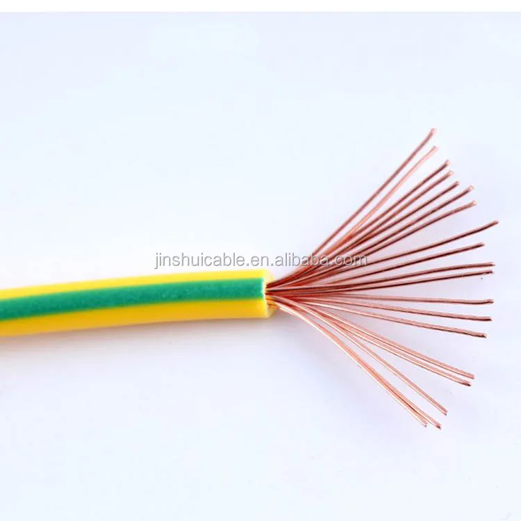 PVC Insulated Flexible/Rigid 6MM Copper Wire