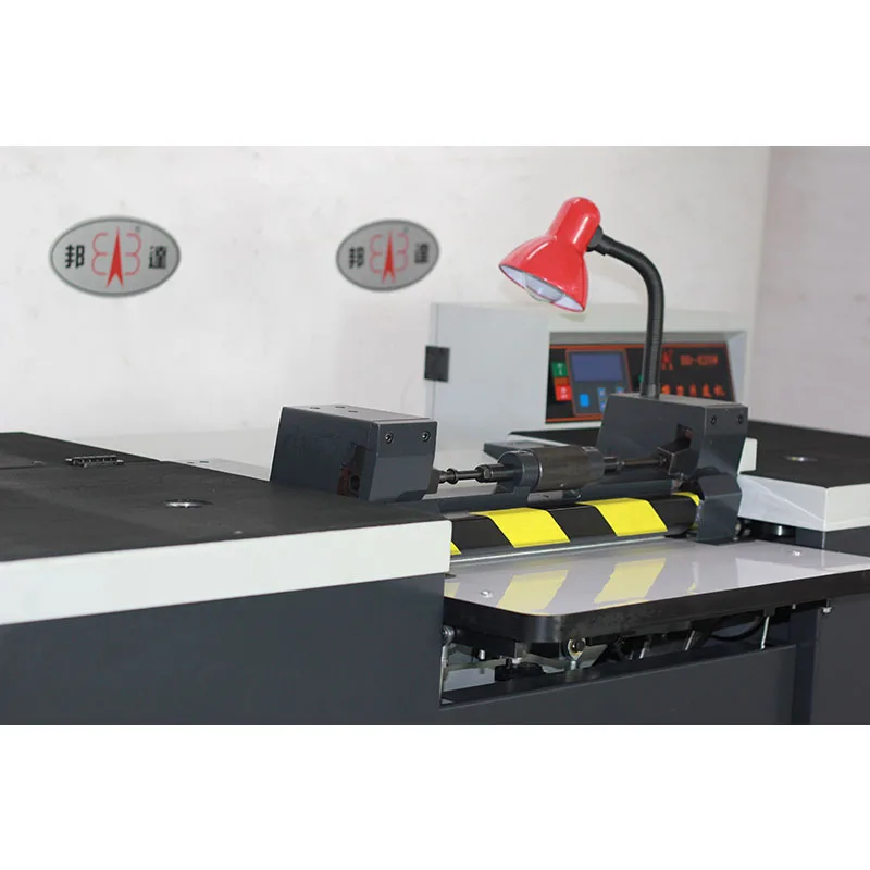 420mm Width PLC Band Knife Leather PU PVC Splitting Machine BD-420W