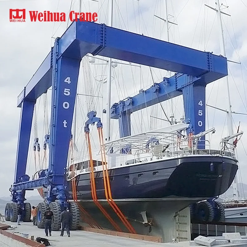  WEIHUA тяжелый подъемный кран 100t для