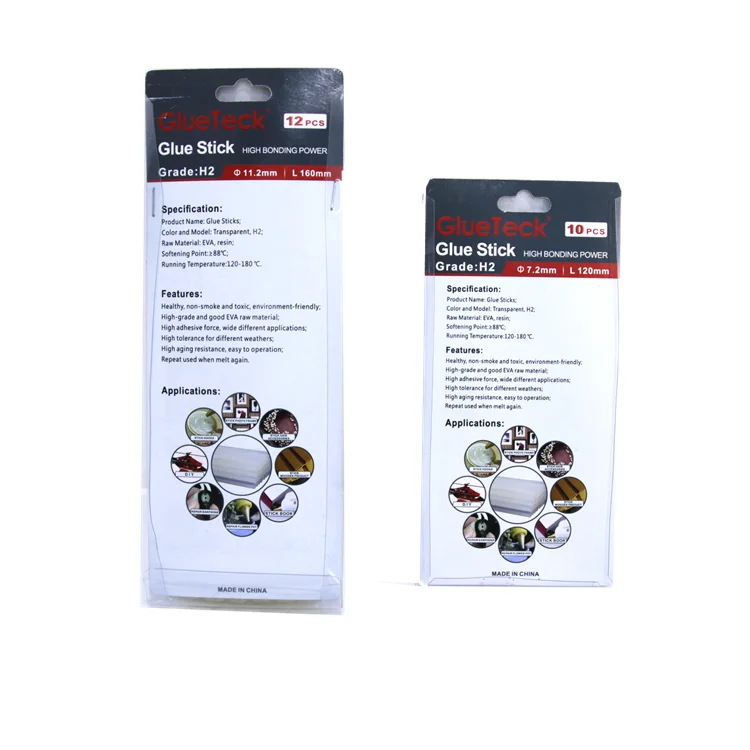 
Glue Stick Silicone Transparent 7mm Eva Glue Stick Packaging Wholesale Manufacturer 