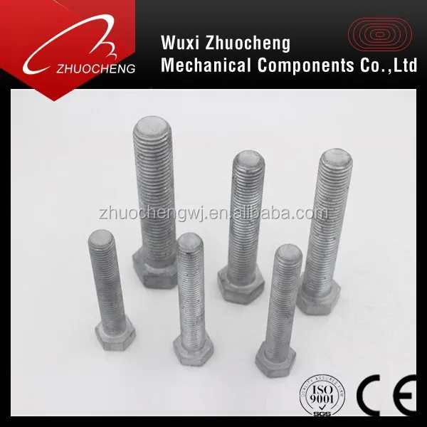 HDG/Dacromet A193 B7 heavy Hex bolts with A194 2H nut and F436 washer