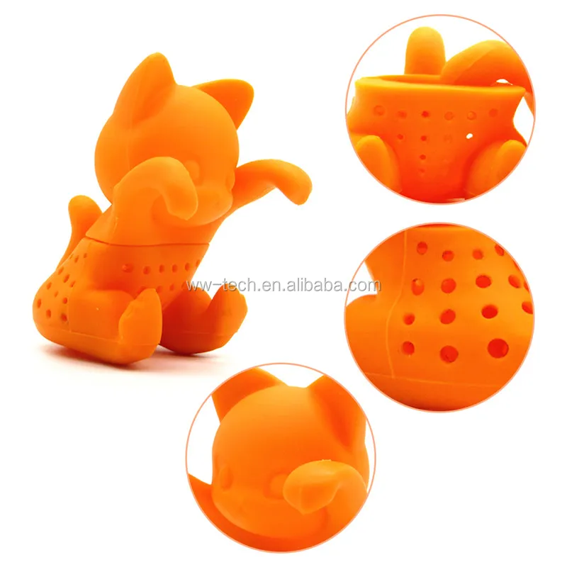 Plutus Fortune Cat Silicone Tea Infuser