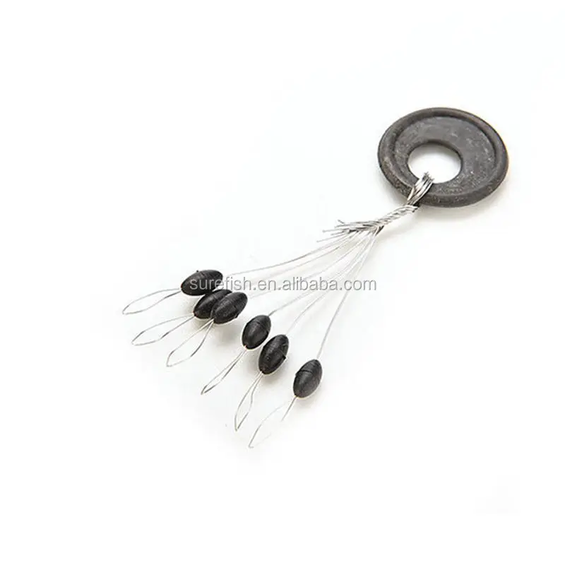 
wholesale Fishing Bobber Stopper Line Olive Shape Space Beans 