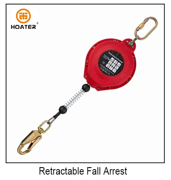 
China Best Selling Fall Arrester Self Retracting Lifeline For Construction 
