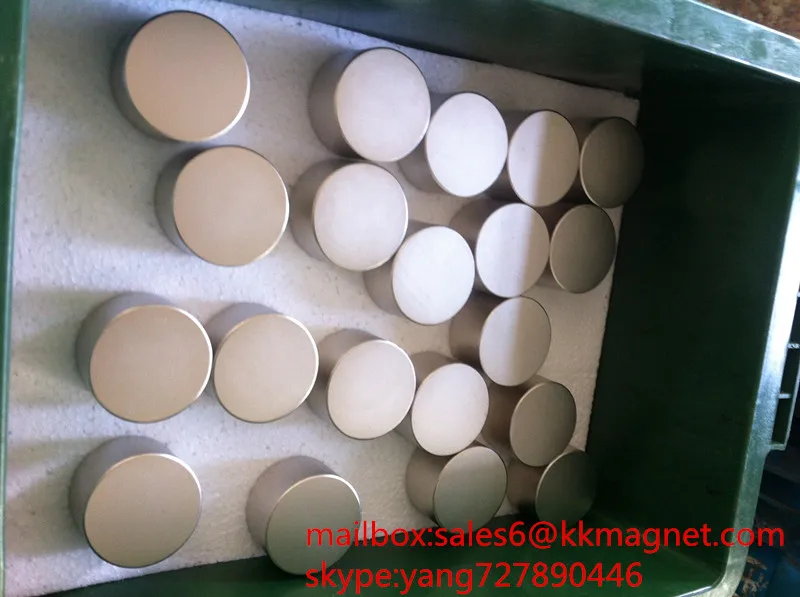 большой цилиндр постоянного неодимовым магнитом большим круглым магнитом N35, N38, N40, N42, N45,
